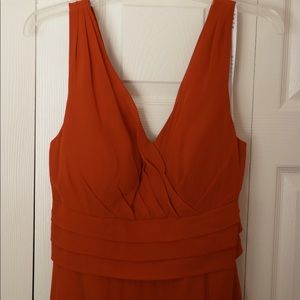 Azazie Bianca Dress in Paprika (Size A14)
